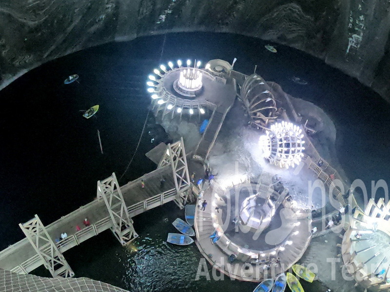 Rudnik soli Salina Turda jezero